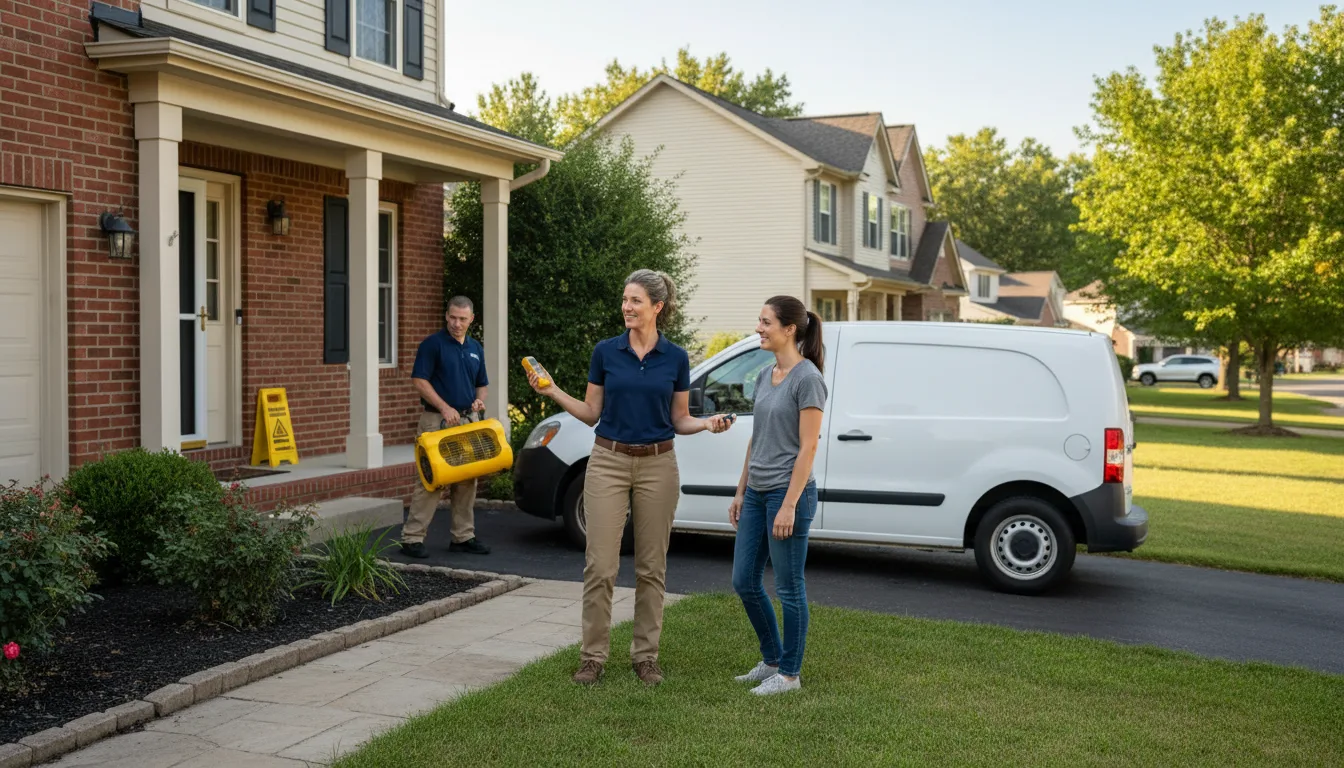 Water restoration image for Dehumidification And Cleanup Services in East Rockaway, NY